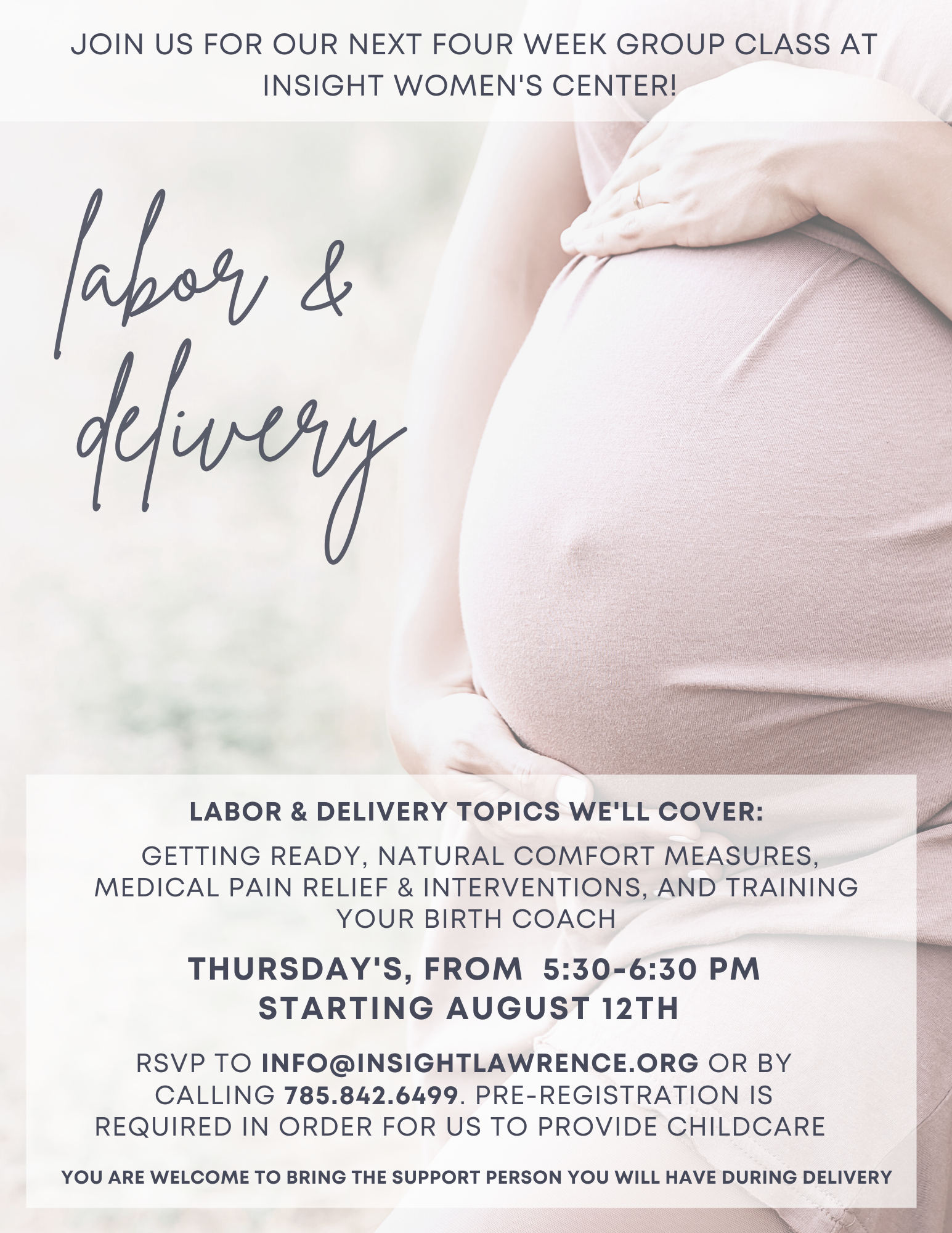 labor & delivery graphic labor & delivery graphic