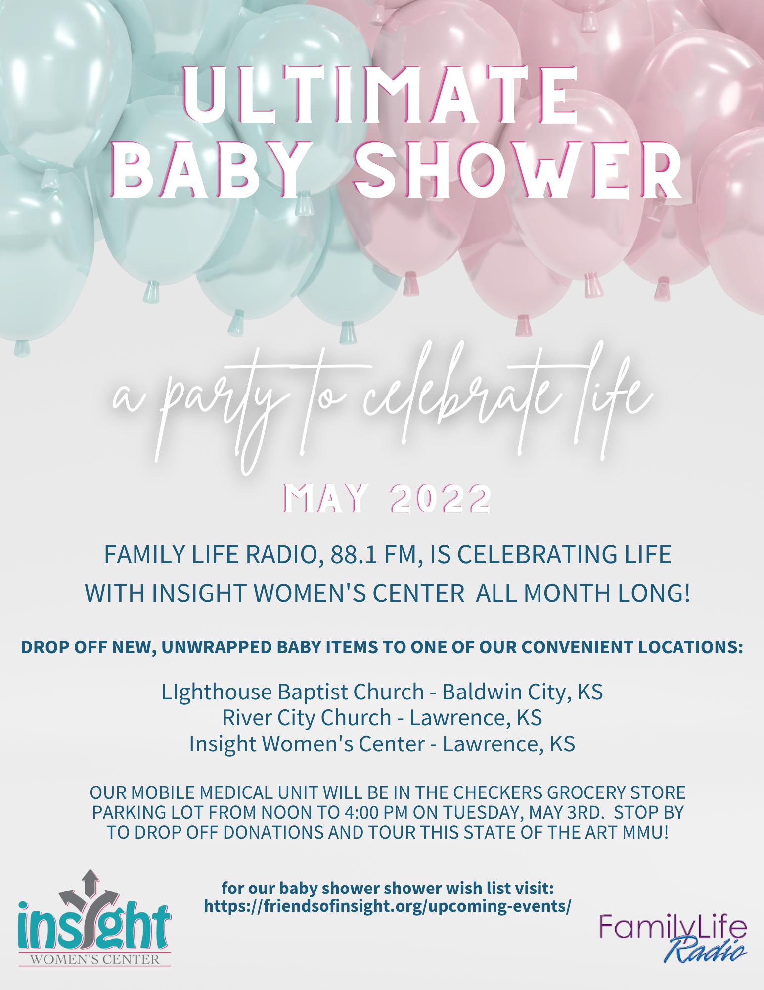 ultimate baby shower flyer