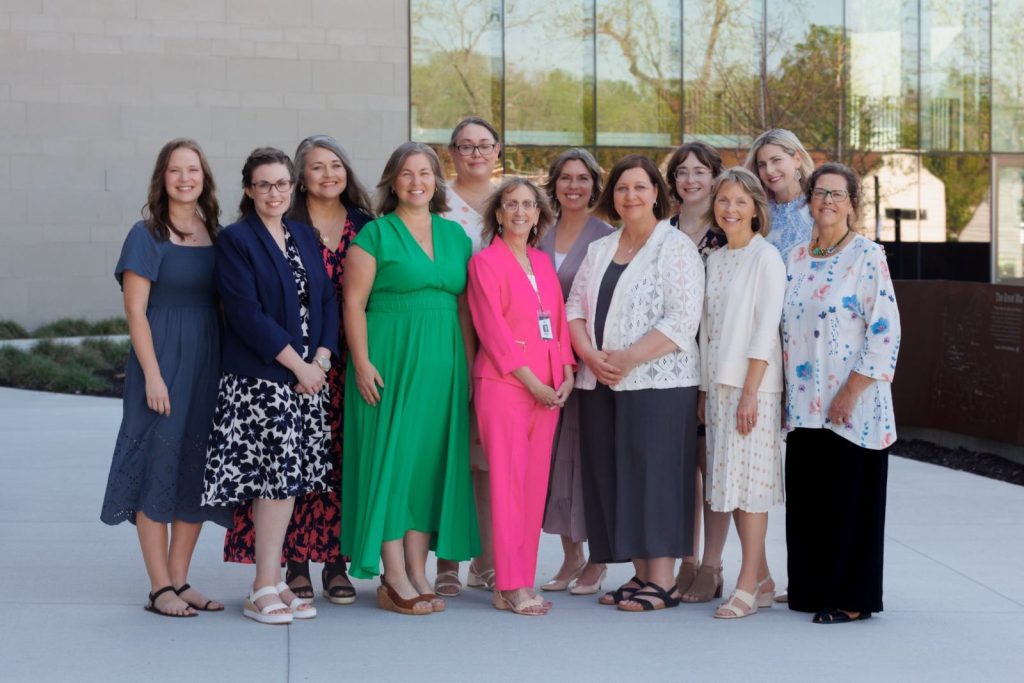 The Insight Women’s Center staff standing together outdoors